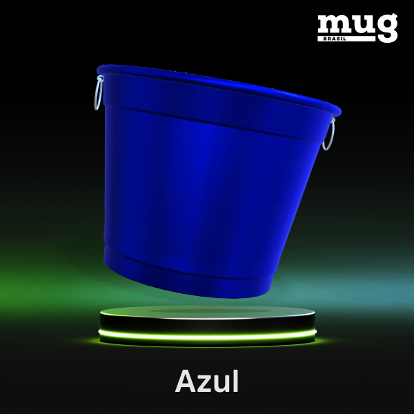 balde de aluminio para gelo diferentes cores, brilhantes e foscos