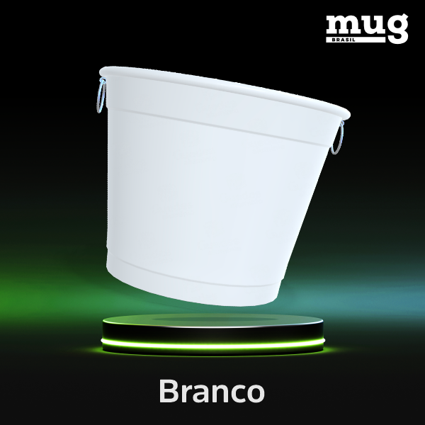 balde de aluminio para gelo diferentes cores, brilhantes e foscos