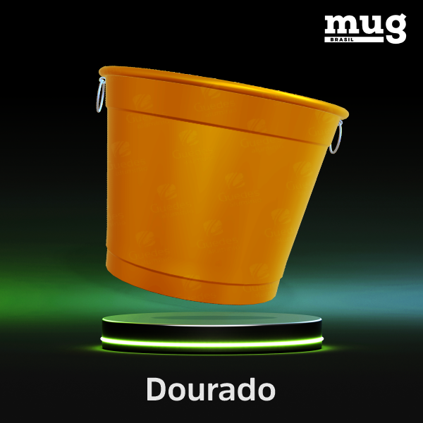 Balde de aluminio para gelo difrentes cores, foscos e brilhantes 