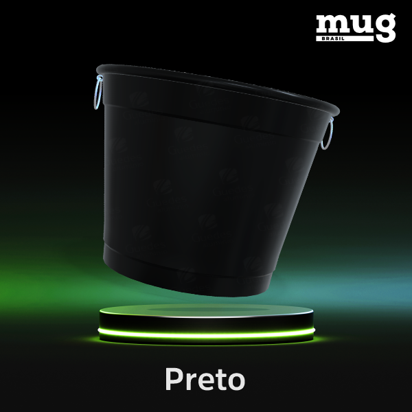 balde de aluminio para gelo diferentes cores, brilhantes e foscos