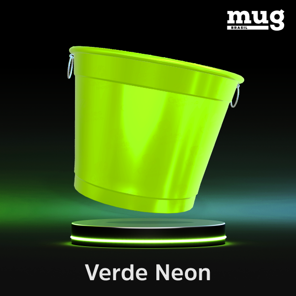 balde de aluminio para gelo diferentes cores, brilhantes e foscos