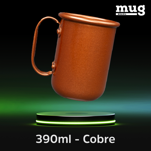 Caneca de aluminio de 390 ml 