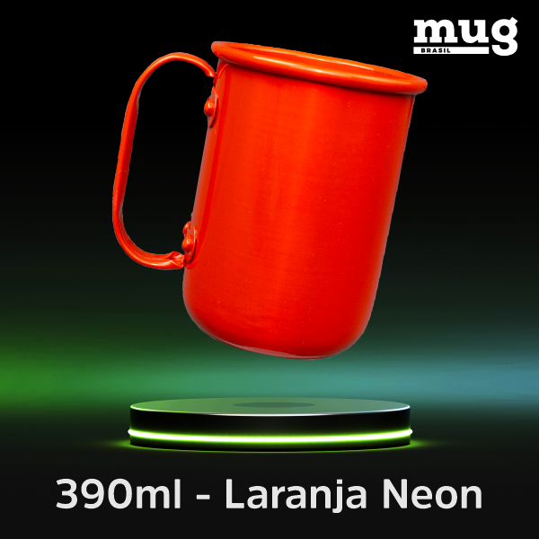 Caneca de aluminio de 390 ml 
