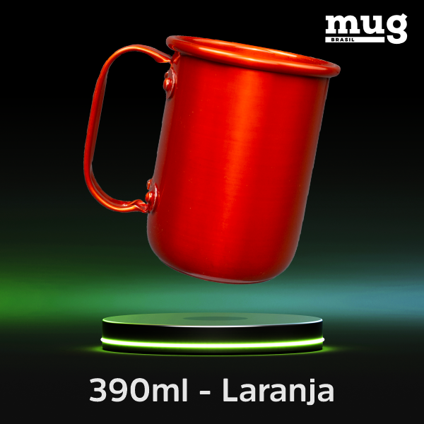 Caneca de aluminio de 390 ml 