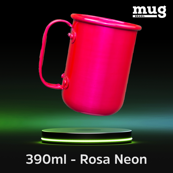 Caneca de aluminio de 390 ml 
