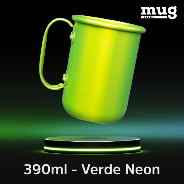 Caneca de aluminio de 390 ml 