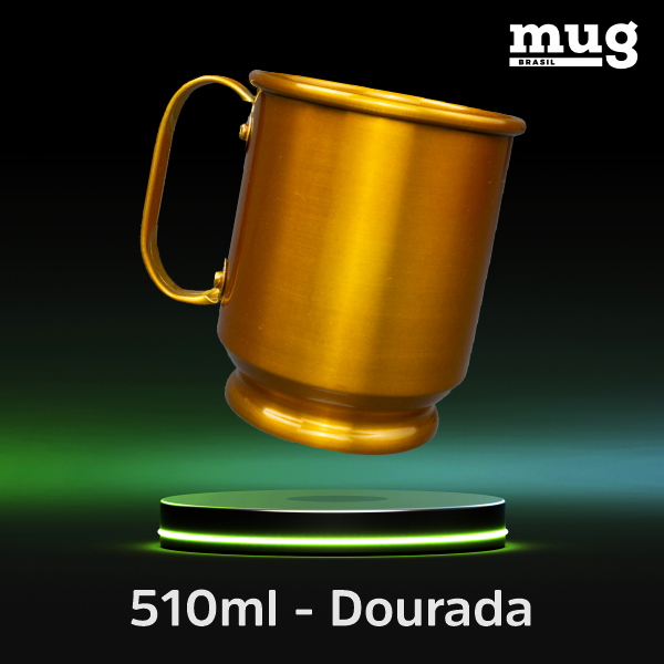 Caneca verde para sublimação
