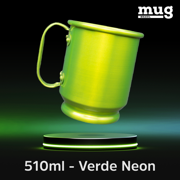 Caneca de aluminio de 600 ml 