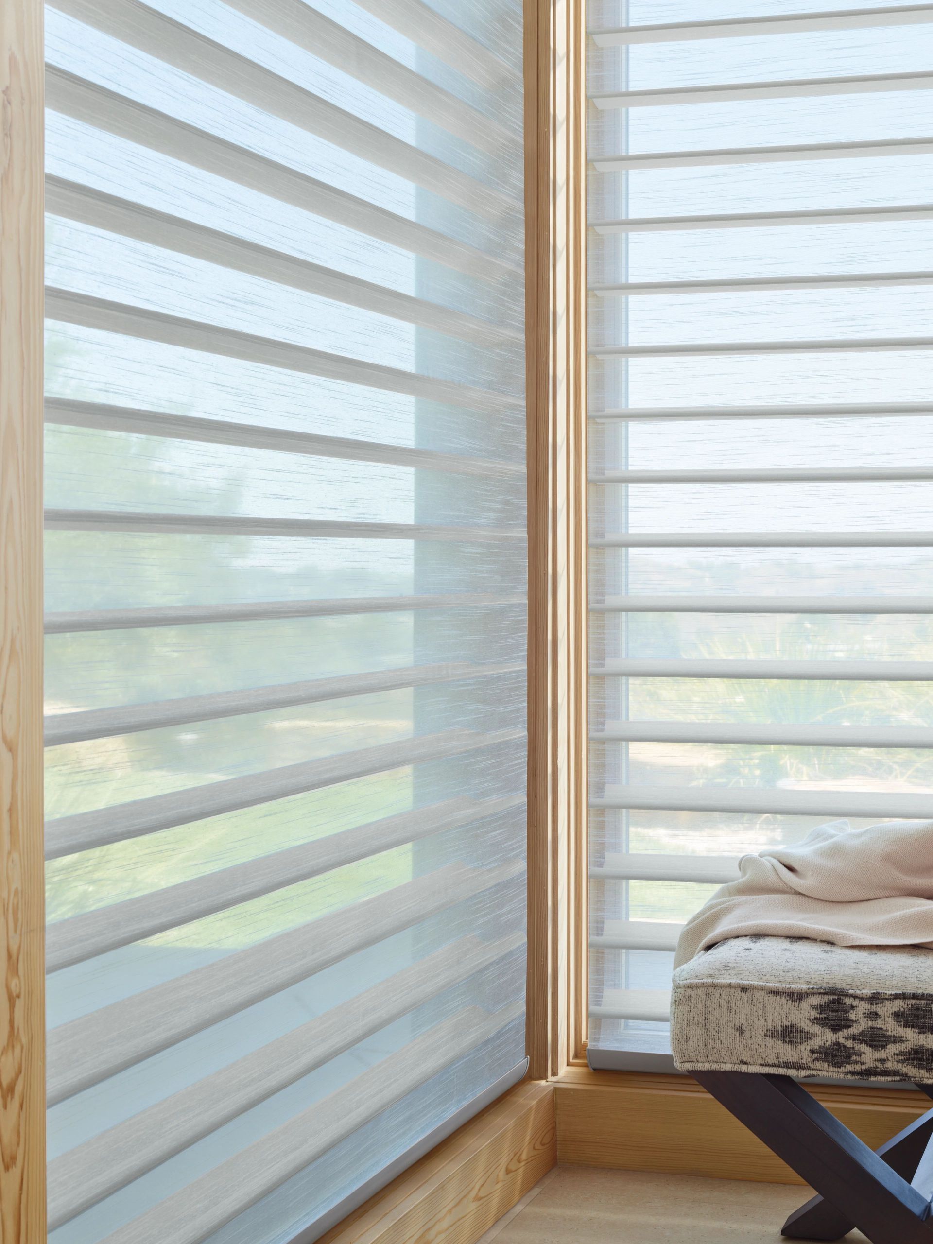 Silhoutte shades by Hunter Douglas