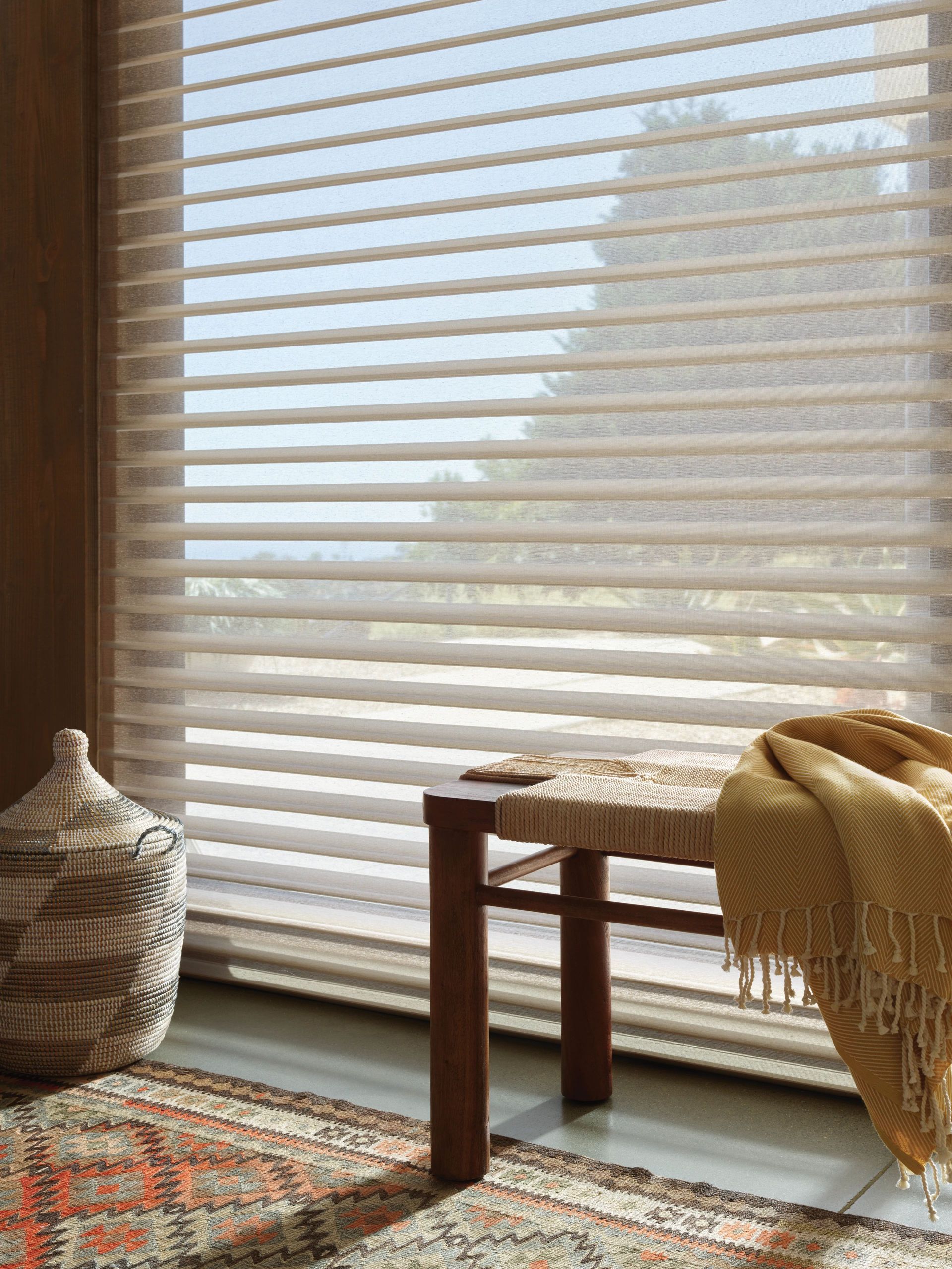 Silhoutte shades by Hunter Douglas