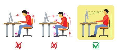 posture whilst seated
