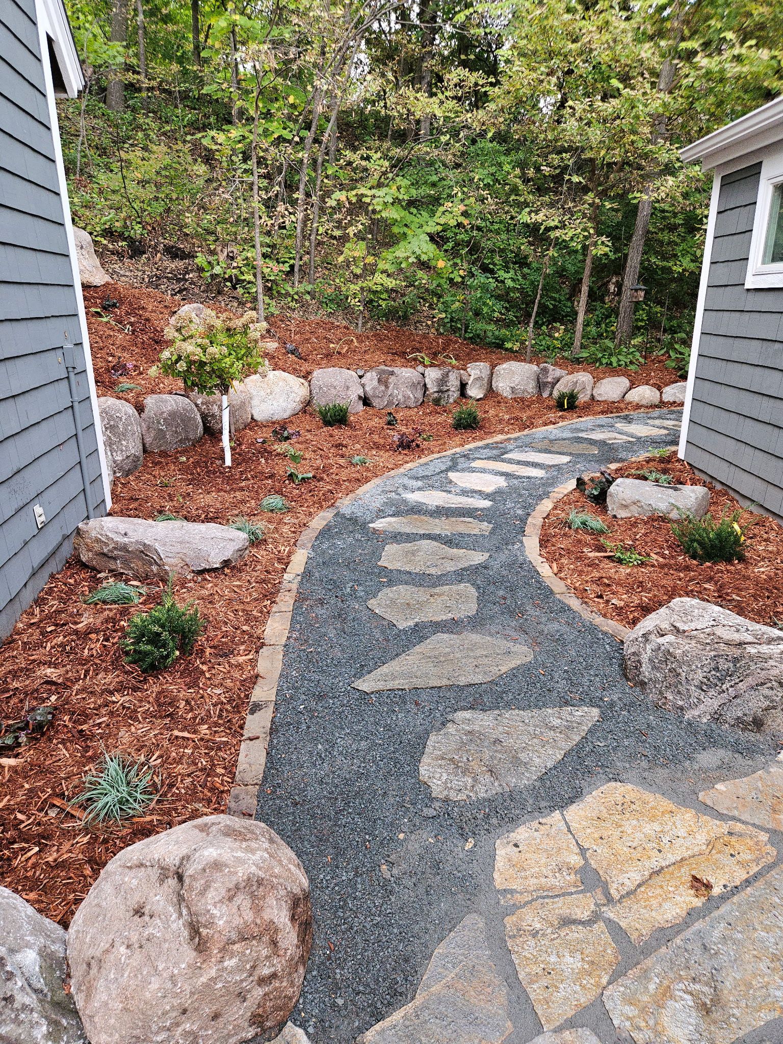 Flagstone Walkway in Annandale, MN