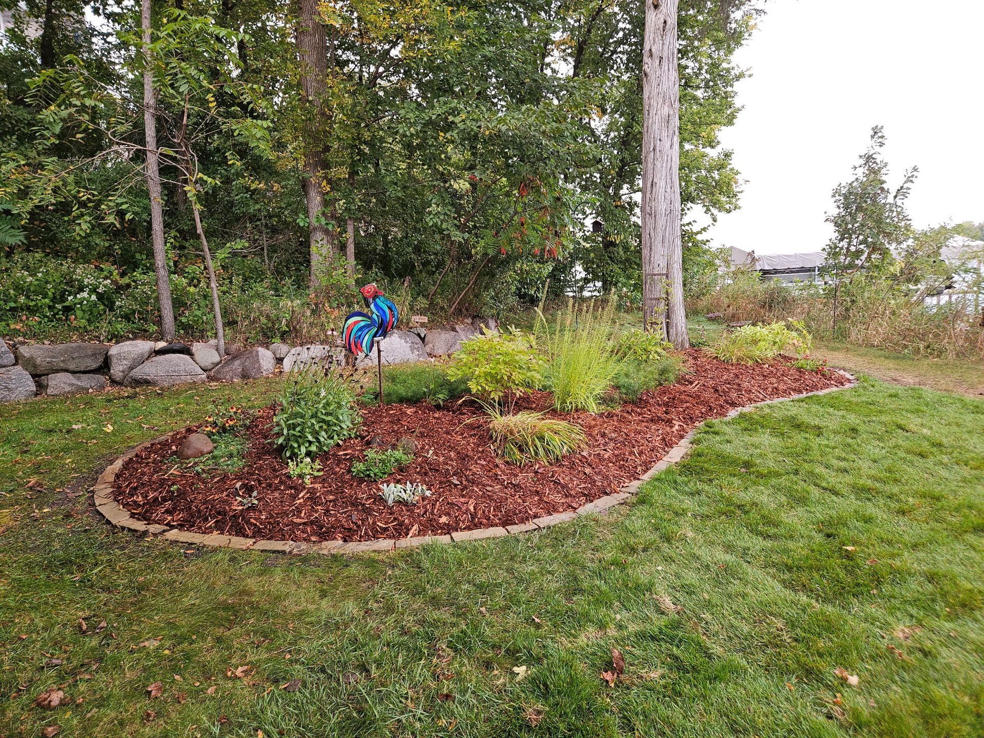 Custom Plant Beds on Lake Sylvia