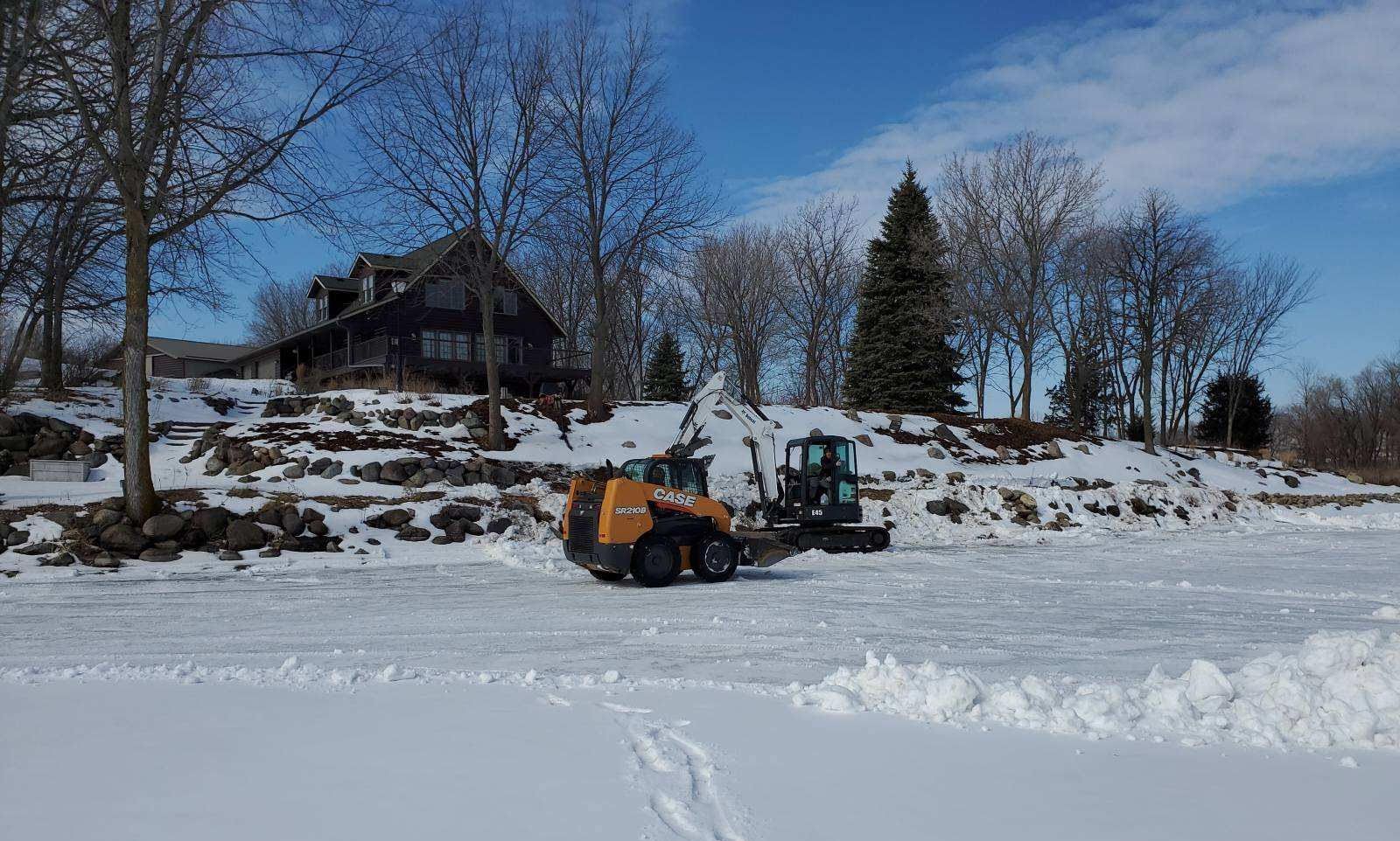 Lake sand beach — Annandale, MN — OTS Grading and Landscaping LLC