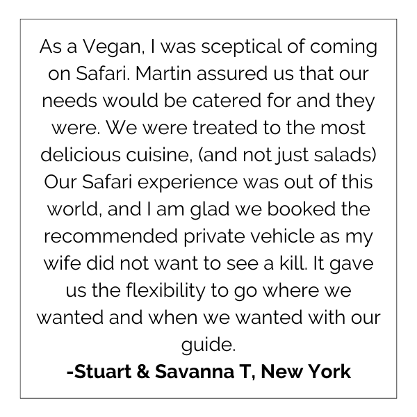 A quote from stuart and savanna t. in new york