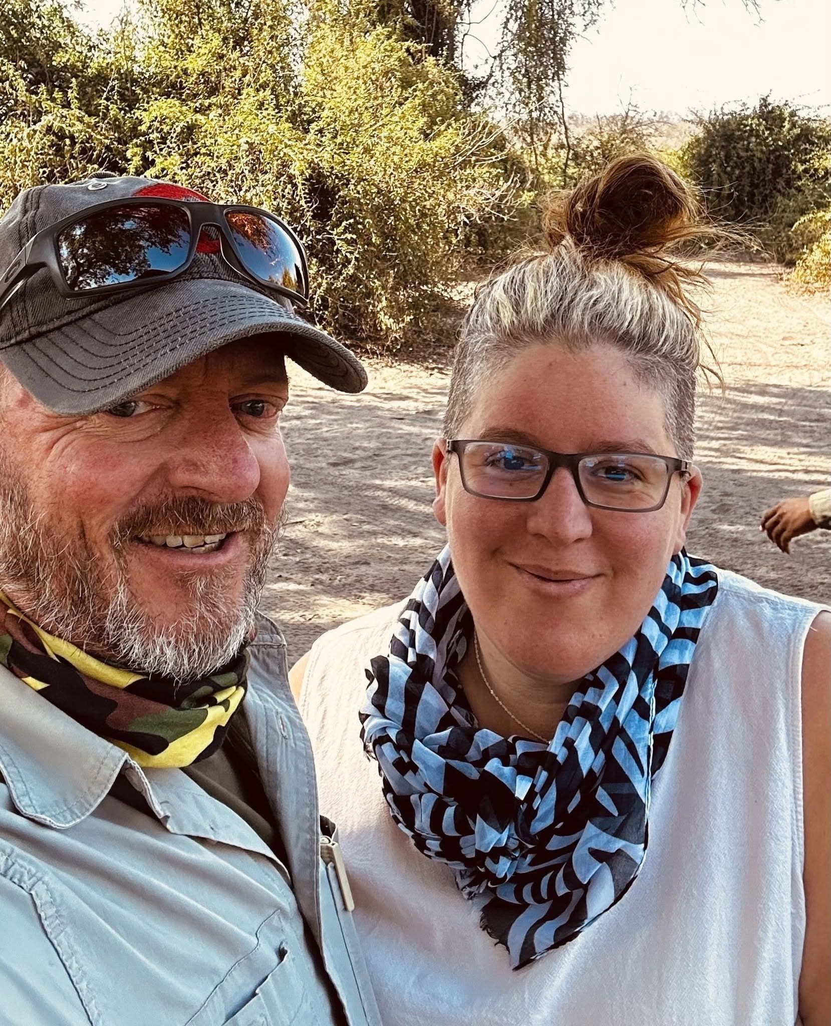 Martin and Antje Meyer in Chobe