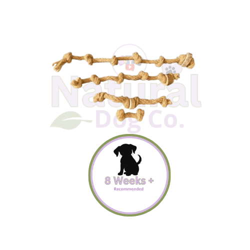 Coconut & Coffee Wood Rope -  Small