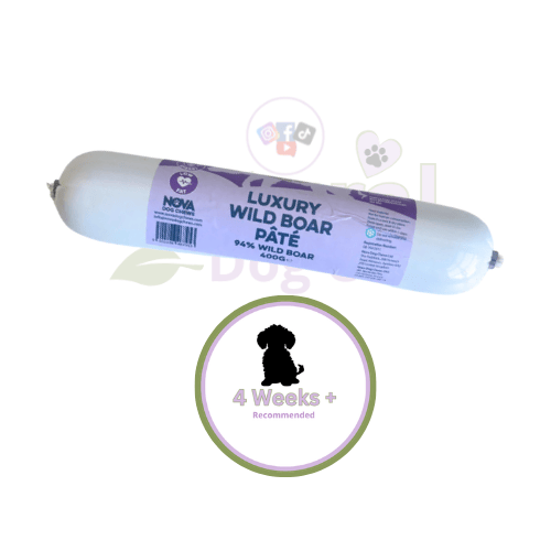 Wild Boar Pate 400g 4 Wks +