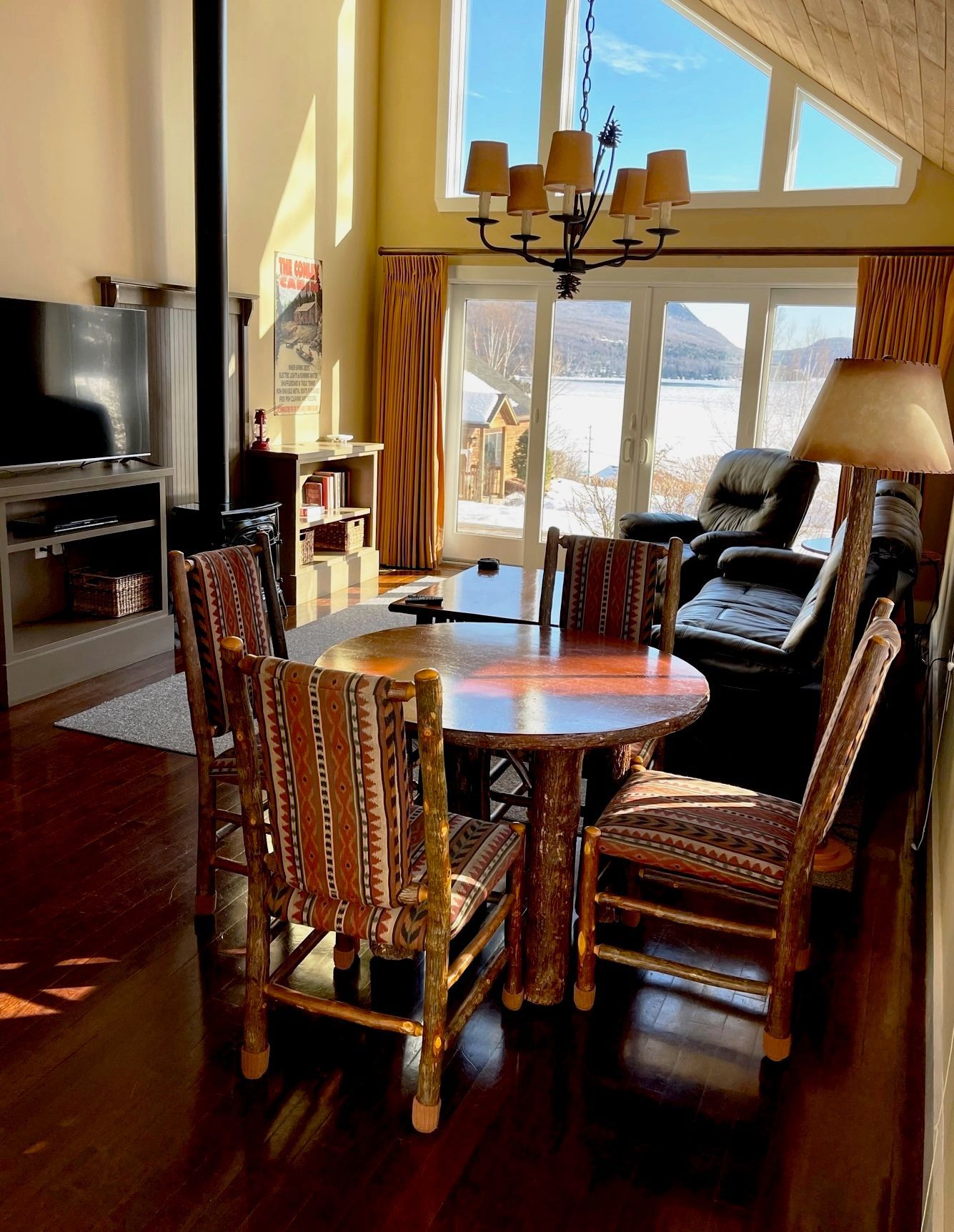 The Conley Lakeview Cottage vacation rental overlooking Lake Willoughby in VT.