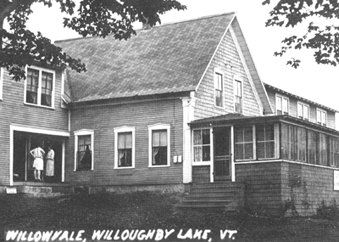History of the WilloughVale Inn on Willoughby Lake in Westmore VT