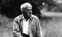 Robert Frost at the Willoughvale Inn in Westmore, VT