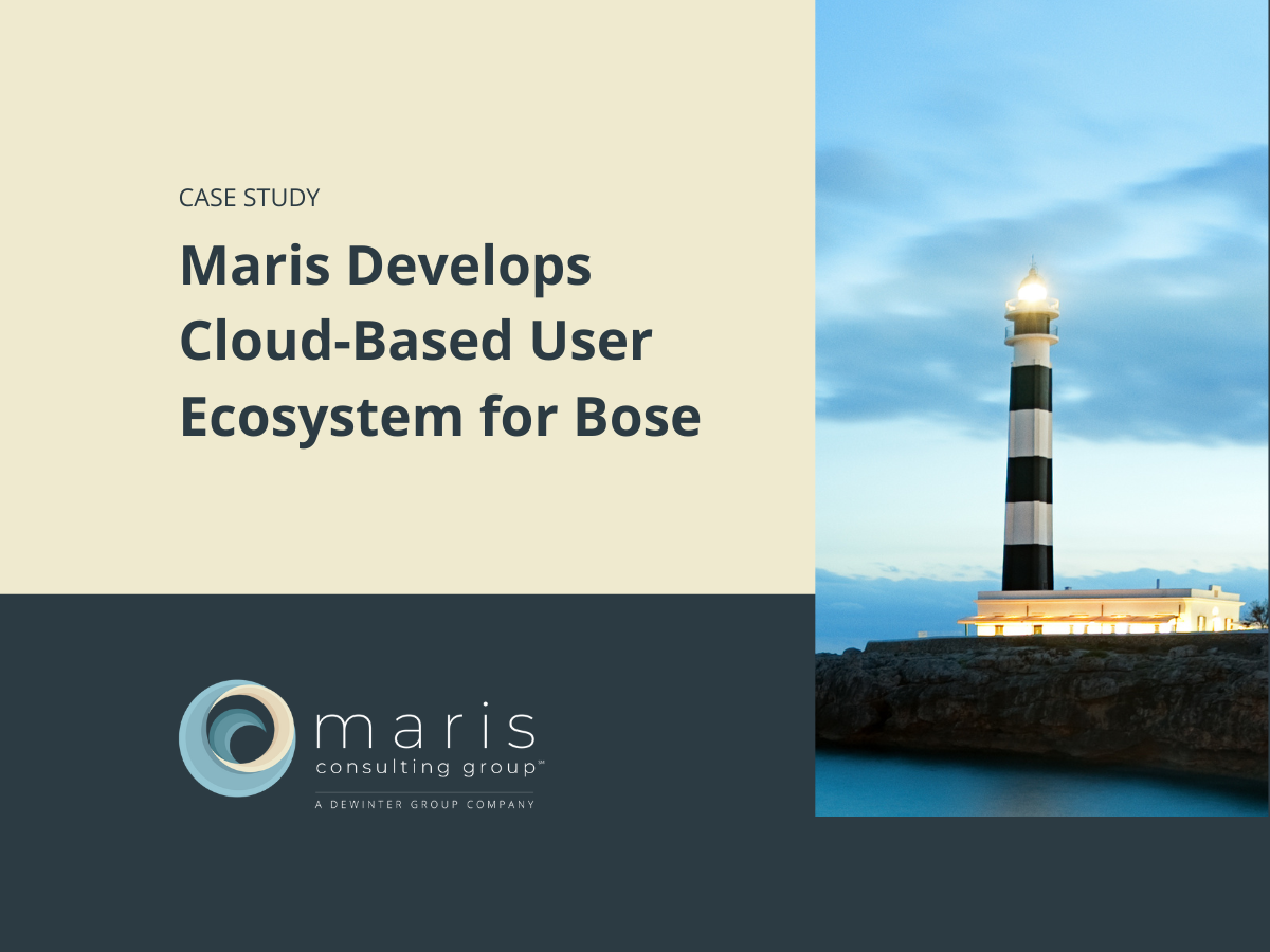 Maris Develops Cloud-Based User Ecosystem for Bose