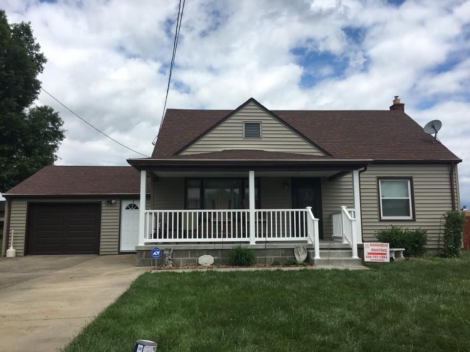 House with a Porch — Poland Township, OH — Donnadio Painting