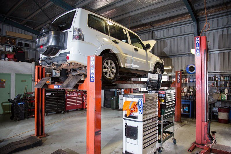 Car at Auto Repair Service — Auto Inspections & Road Services N.T in Darwin