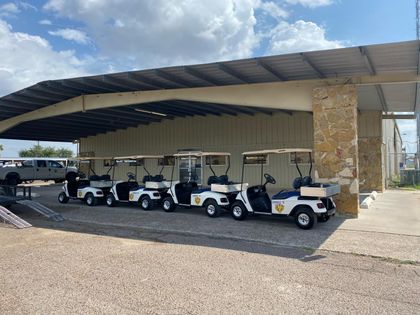 Grey Golf Cart — Harlingen, TX — Golf Cart Repair Inc.
