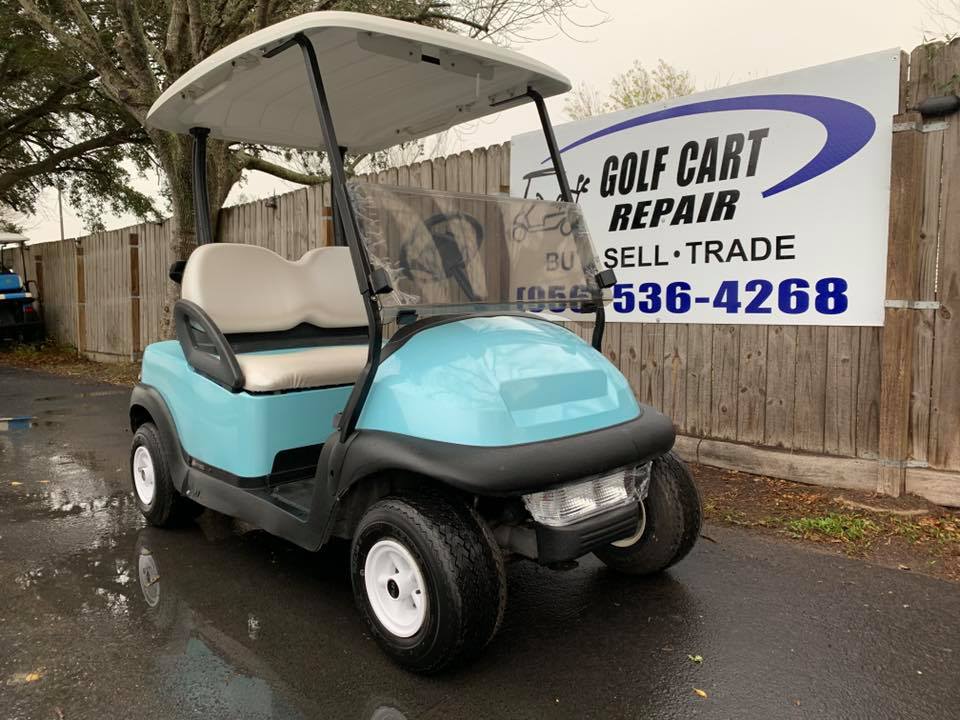 Sky Blue Golf Cart — Harlingen, TX — Golf Cart Repair Inc.