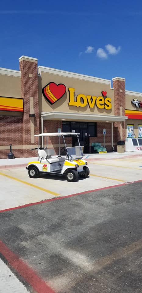 Golf Cart on the Parking Lot — Harlingen, TX — Golf Cart Repair Inc.
