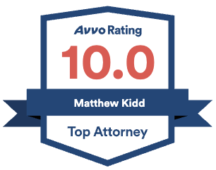 Avvo Rating Top Attorney Matthew Kidd