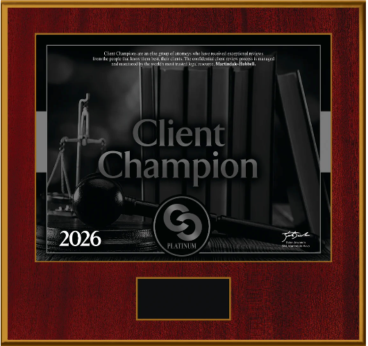 client champion award
