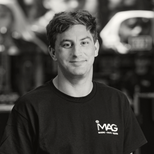 alistair harding, led technician at imag