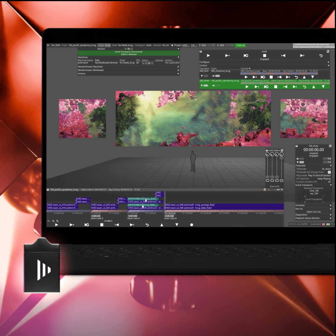 disguise x1 dongle at imag