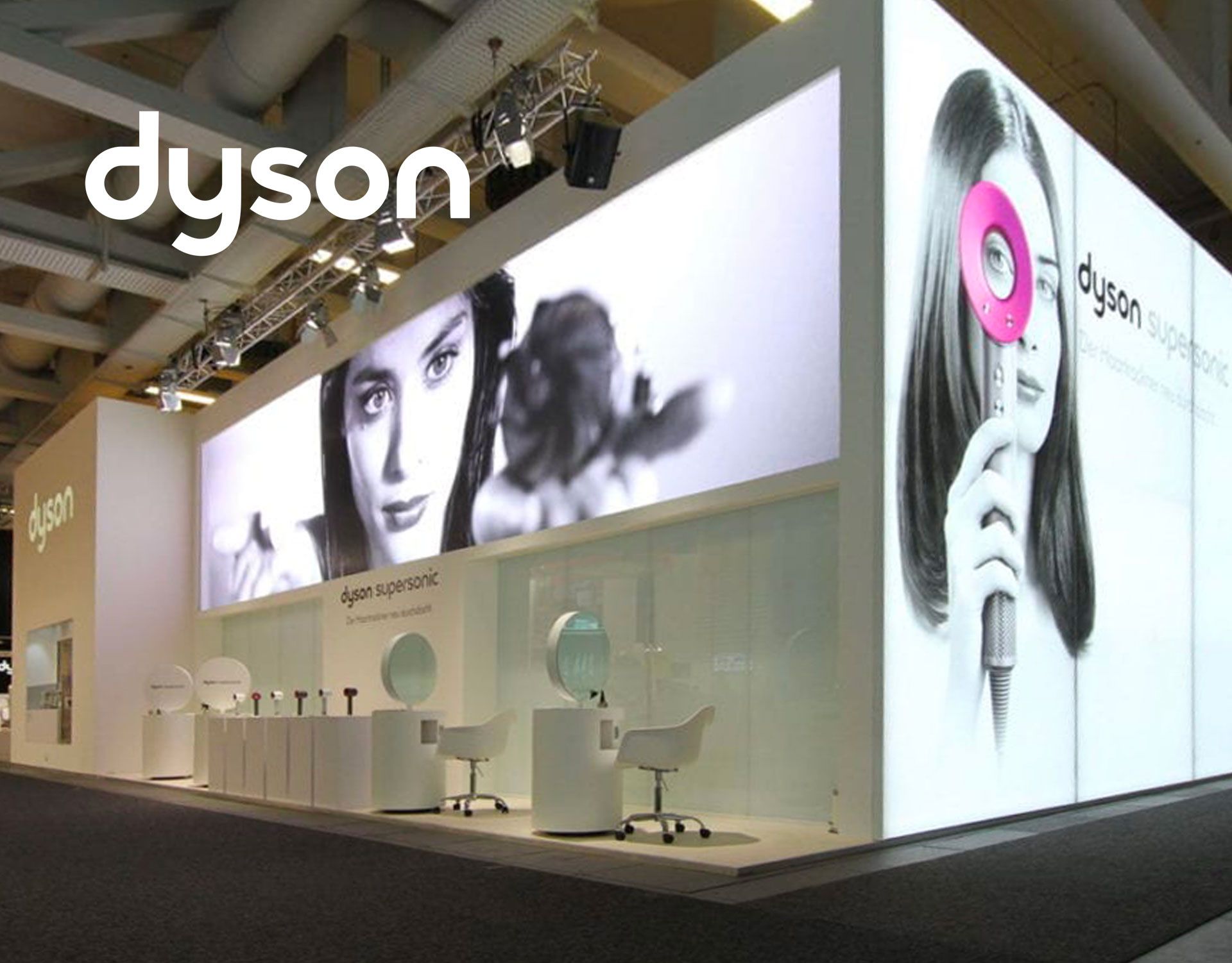 image of dyson exhibition stand at the IFA event in Berlin