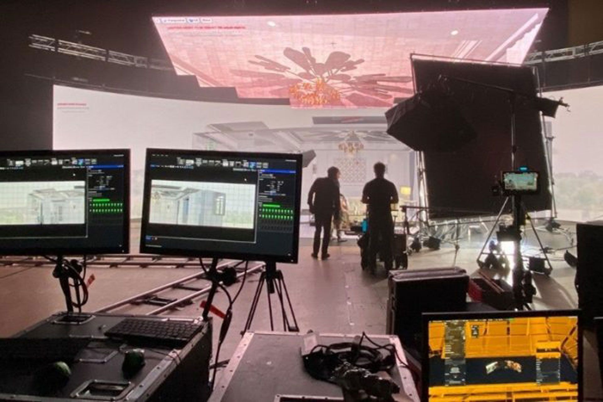 Virtual Production TV set image