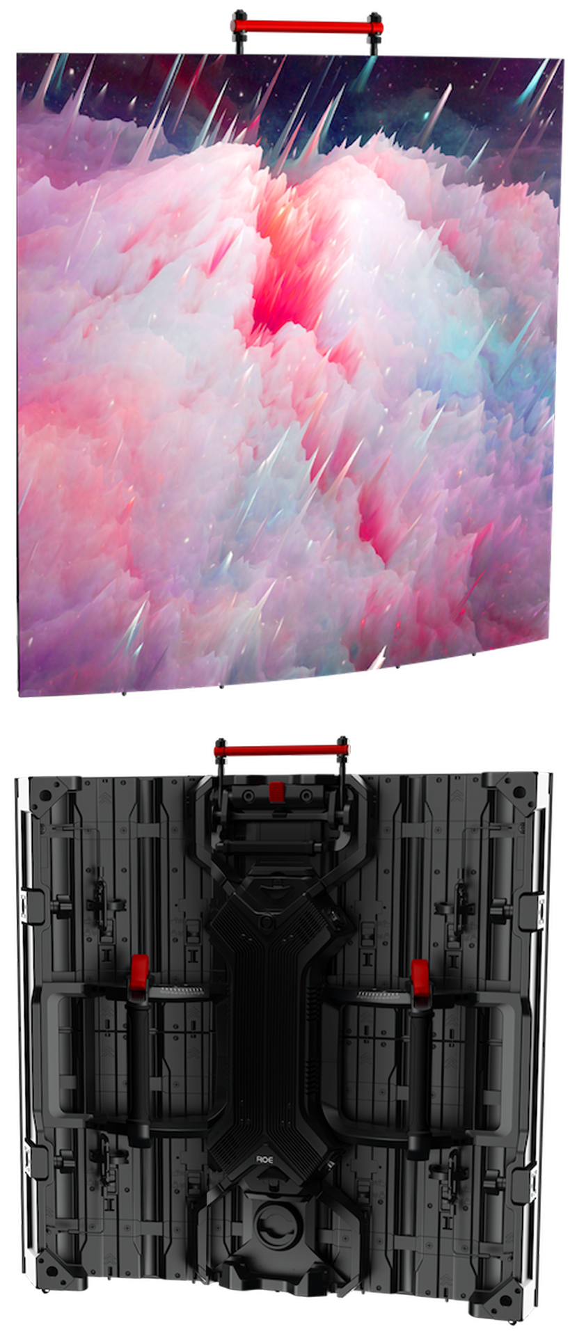 roe ruby curved 2.6 led screen for hire