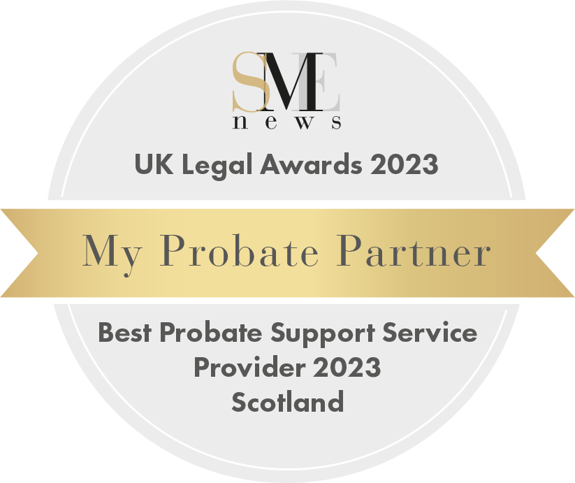 UK Legal Awards 2023 - Best Probate Support Service Provider Scotland