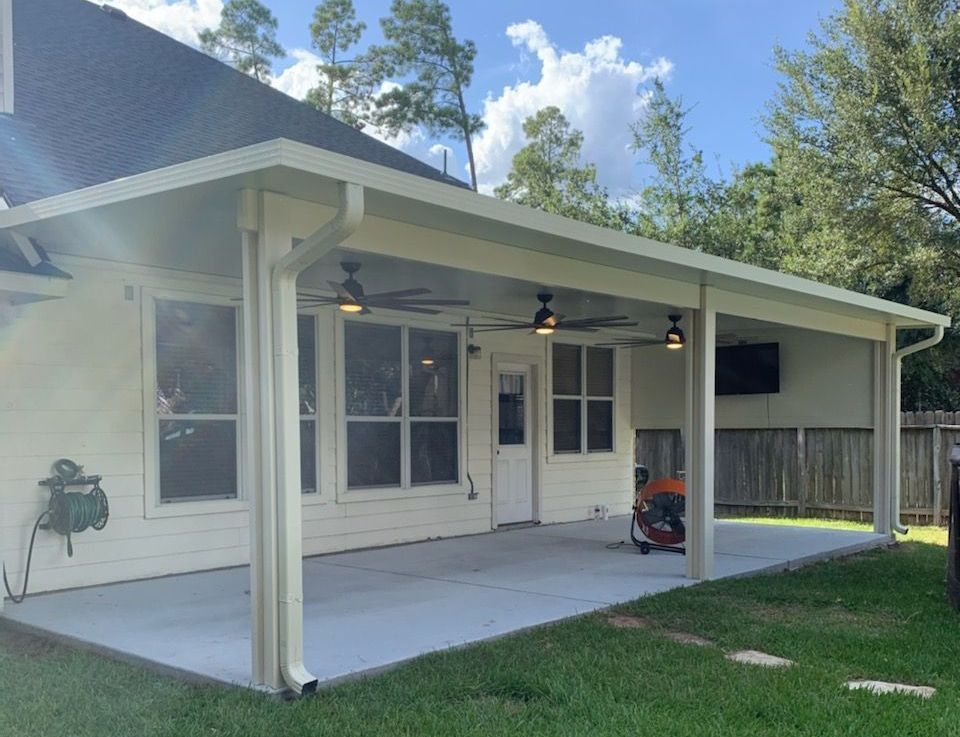 Aluminum Patio Covers Houston Lone Star Patio Builders