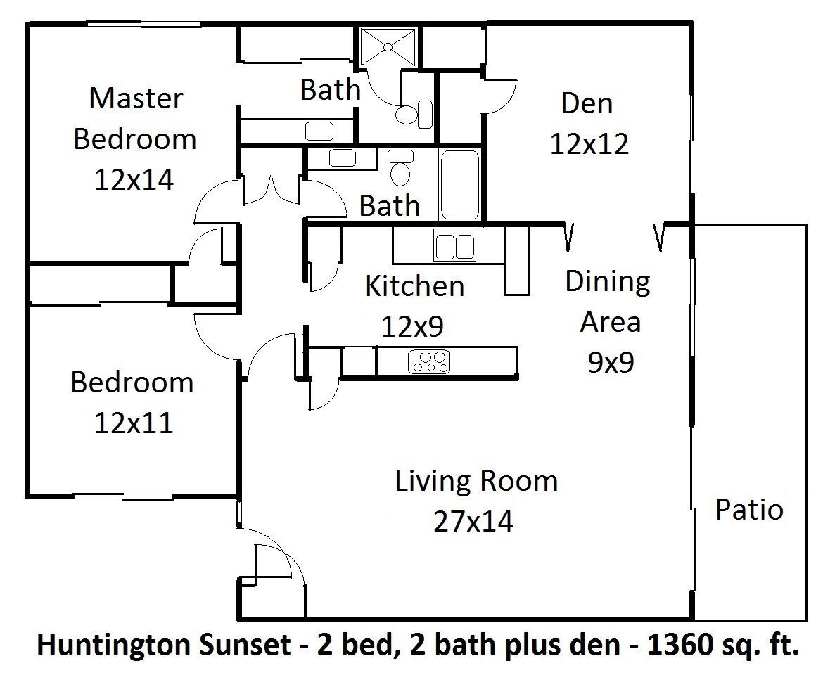 Floor plan for a