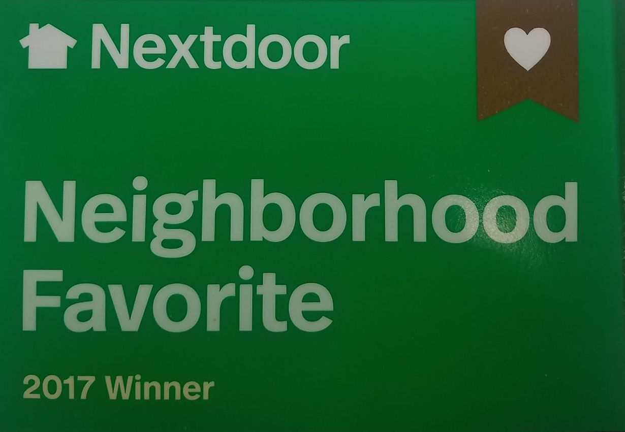 Nextdoor Neighborhood Favorite 2017