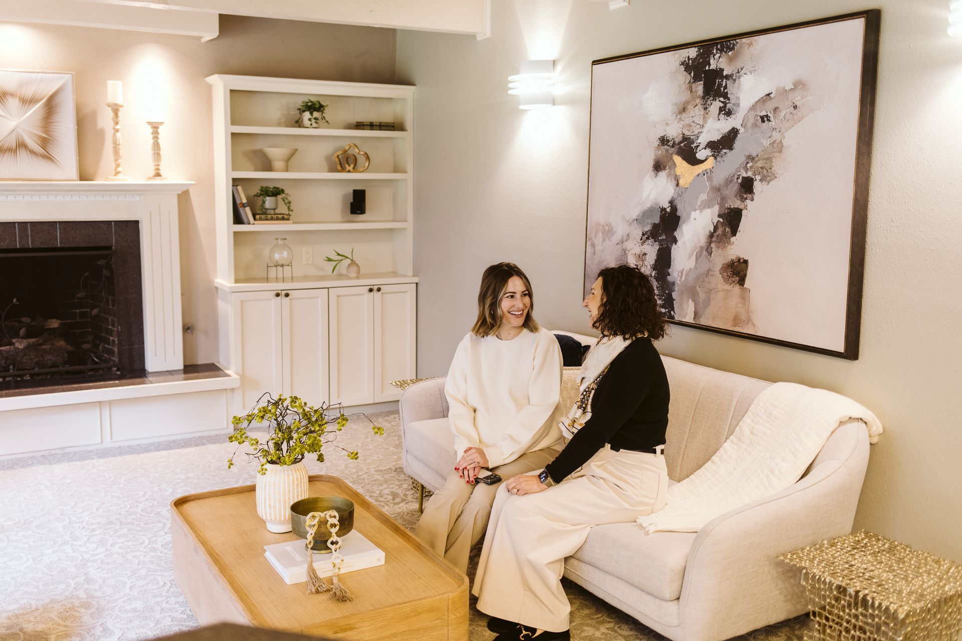 Midcentury modern home in University Place backing to Colgate Park, featuring timeless design.