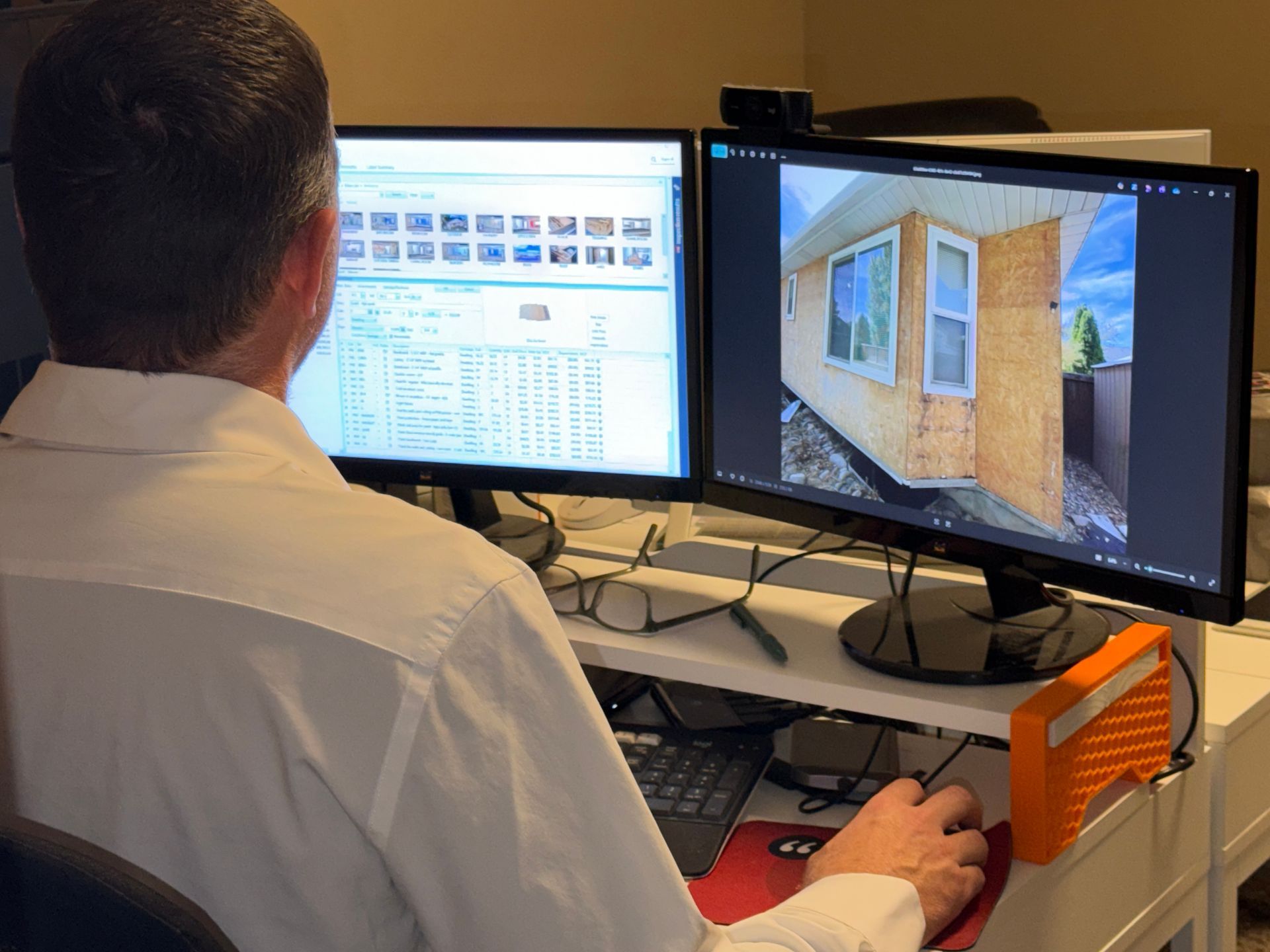 Public adjuster doing estimates