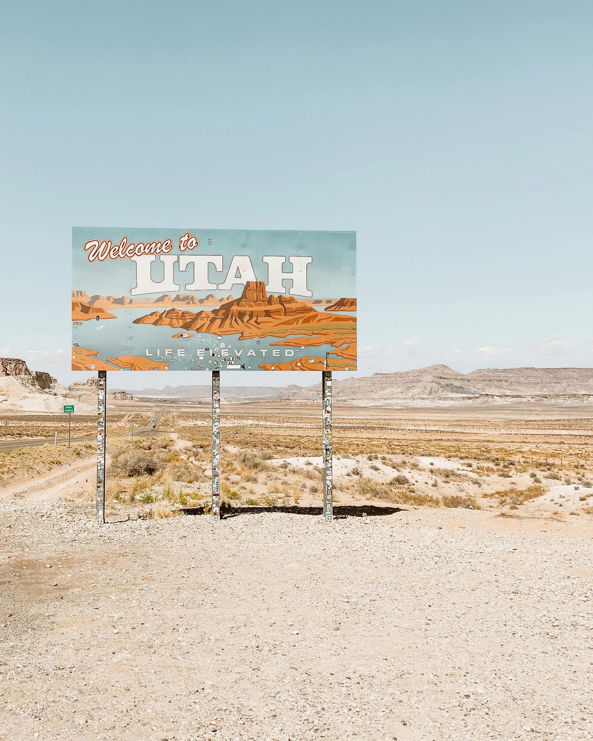 Sign of Utah near Provo