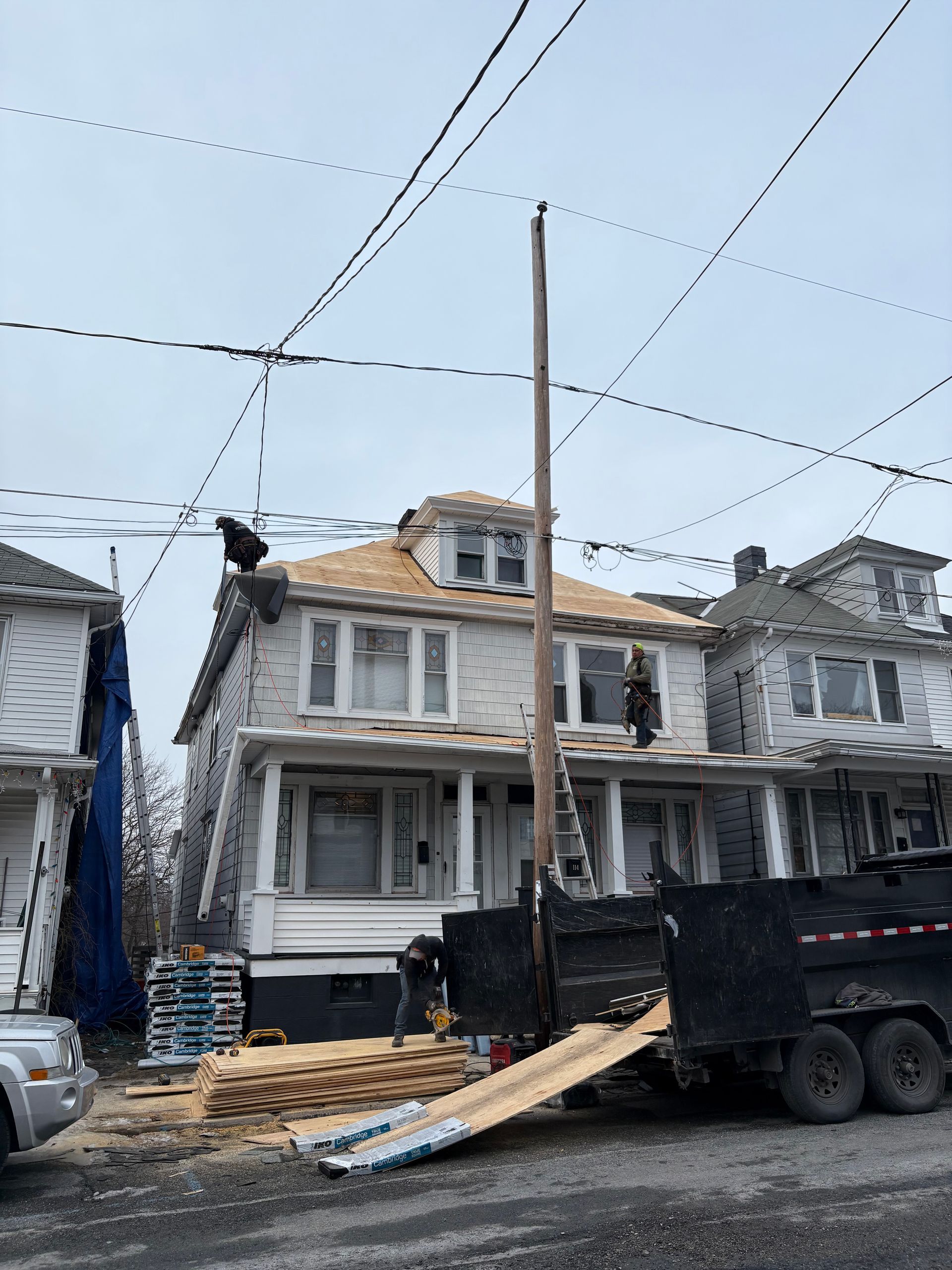 House siding replacement