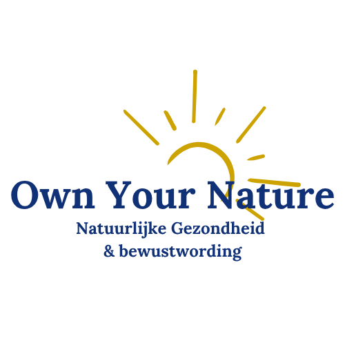 Logo met een zonafbeelding en de tekst 