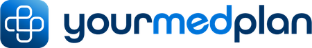 A logo for a website called yourmedplan.com