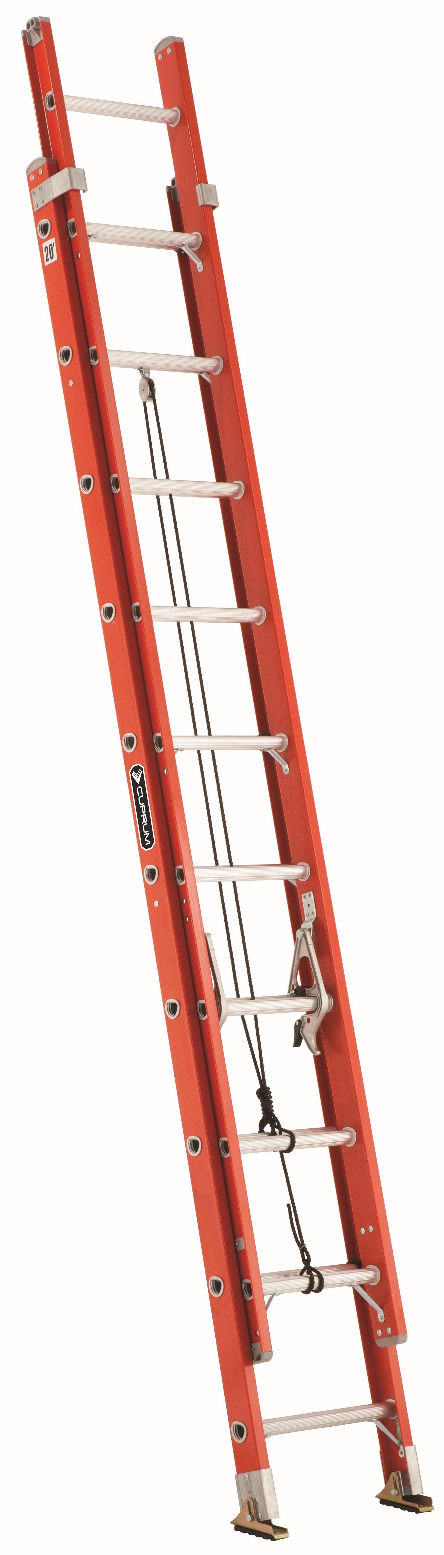 ESCALERAS DE EXTENSIÓN DE FIBRA DE VIDRIO - 534-20