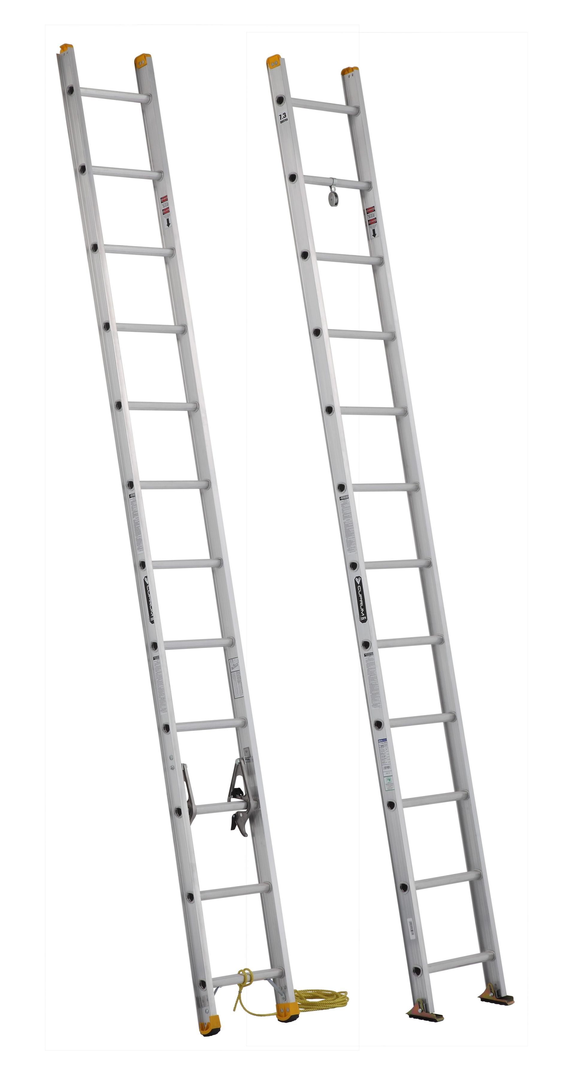 Escalera de extensión / recta de aluminio - C-2124-24SLN